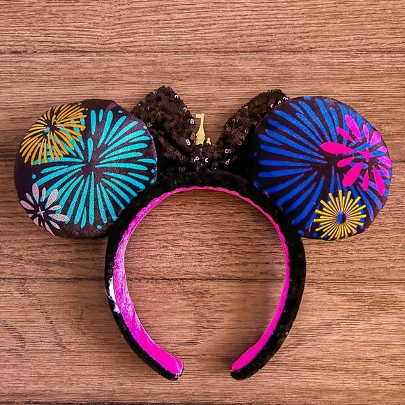 Minnie Mouse: The Main Attraction Ear Headband for Adults – Nighttime Fireworks - Picture 2 of 2